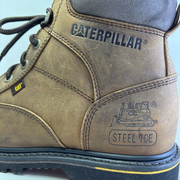 CATERPILLAR “Whiston 6” Steel Toe Boots Big Kids Size 9Y main image 9